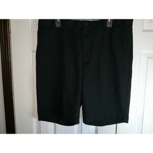 Greg Norman Golf Shorts Flat Front Lightweight Black Mens Size‎ 36